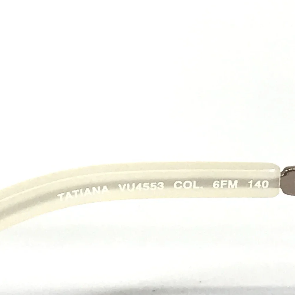 Furla Eyeglasses Frames TATIANA VU4553 COL.6FM Tortoise Ivory Gold 53-16-140